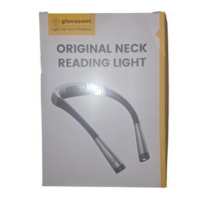 Glocusent Original Neck Reading Light USB C Rechargeable Flexible LED Book Light